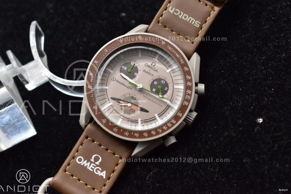 Nylon Quartz Swatch Strap Bioceramic Moonwatch On Omega X Mission Saturn To 1219